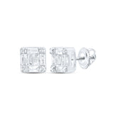 1/3CTW-DIA ANA M FASHION SQUARE BAGUETTE EARRING